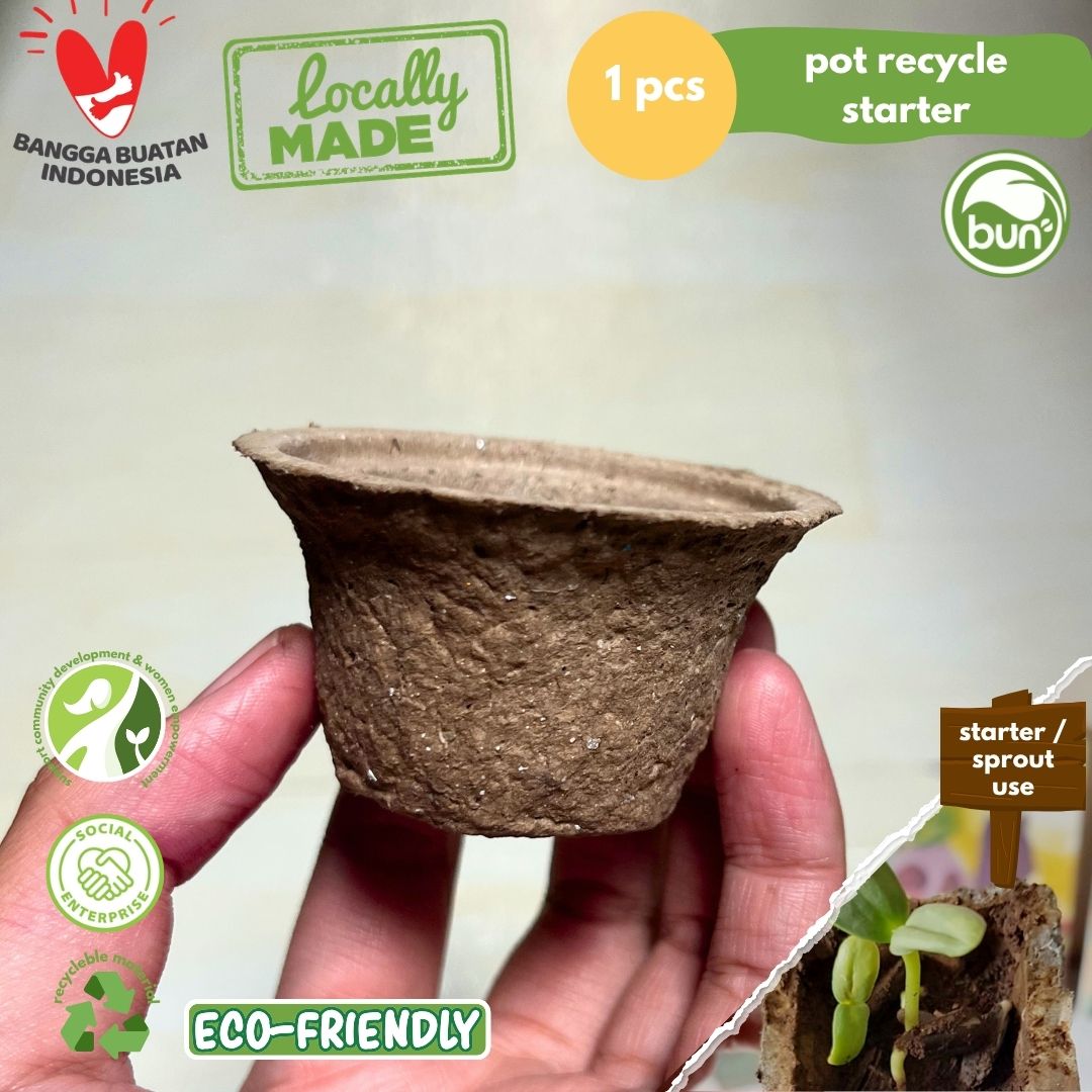 Pot Kertas Daur Ulang - Image 4