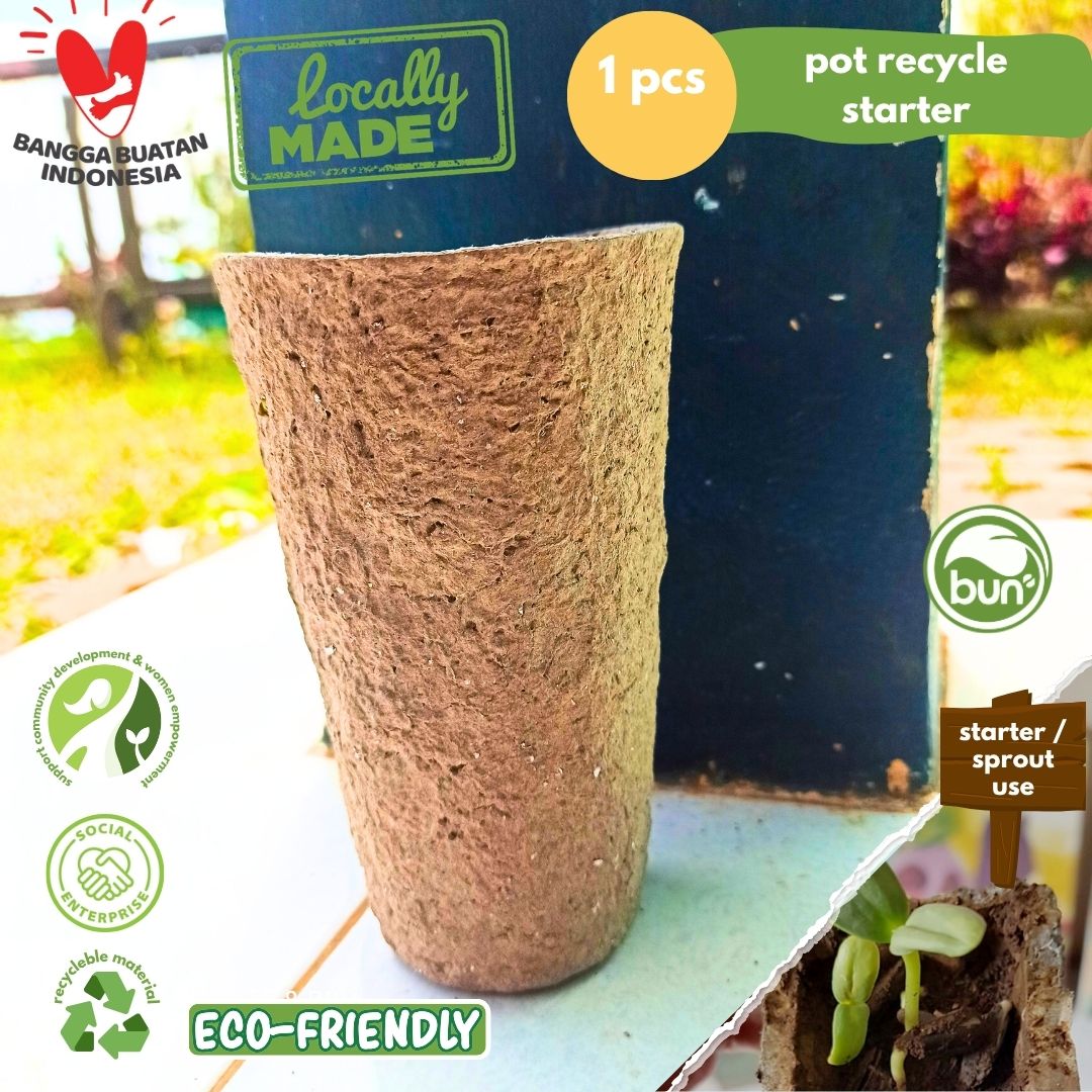 Pot Kertas Daur Ulang - Image 3