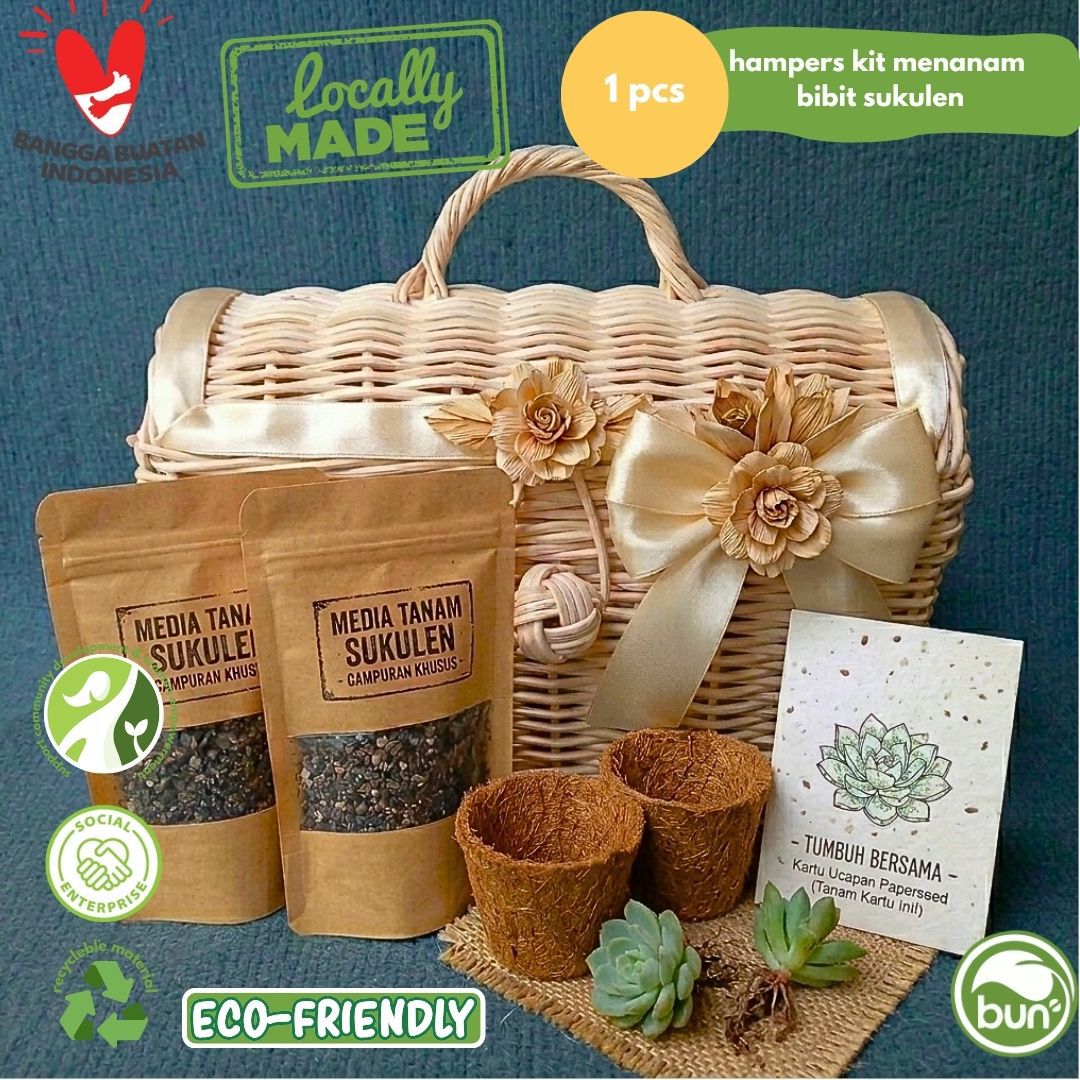 Hampers Kit Menanam Sukulen